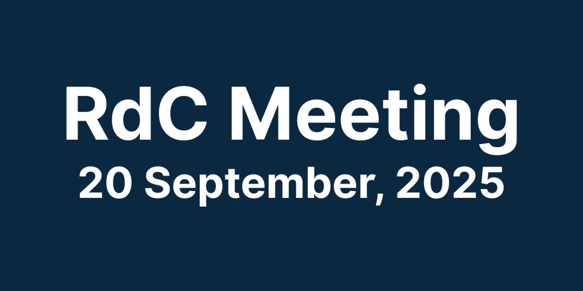 RdC Meeting Summary – 20 September 2025