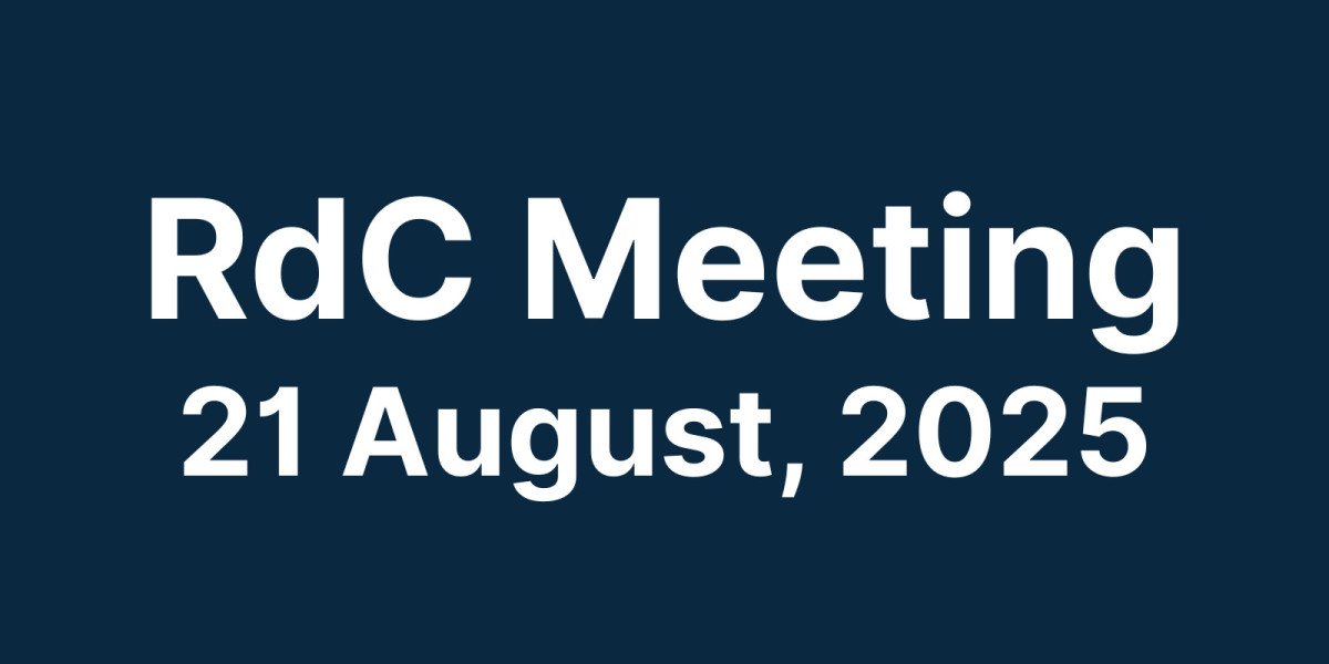 RdC Meeting Summary – 21 August 2025