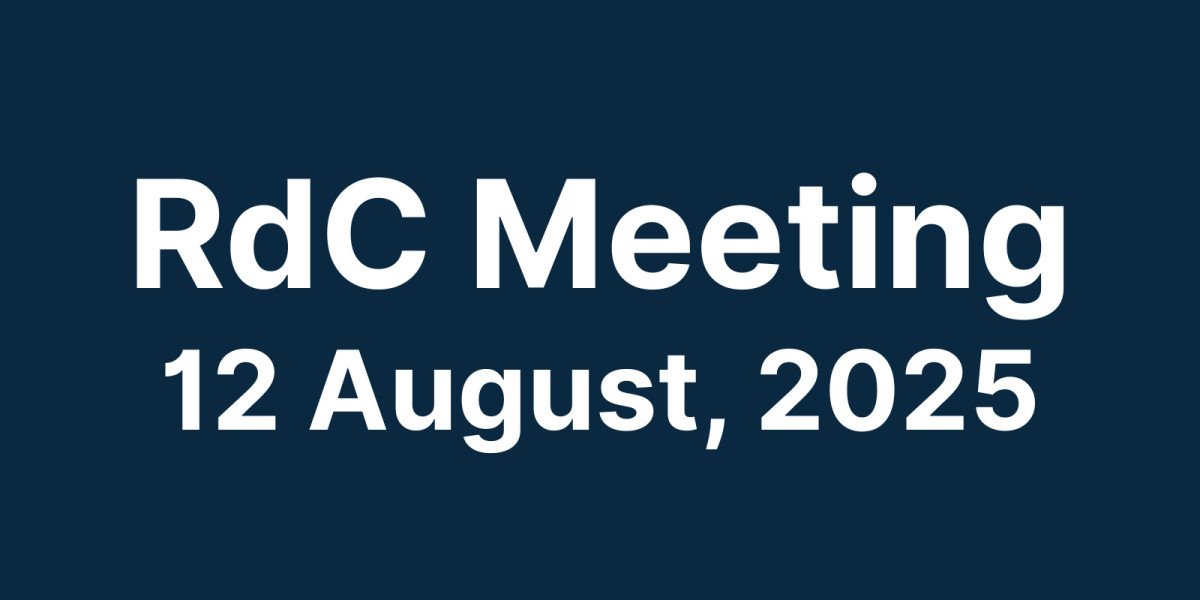 RdC Meeting Summary – 12 August 2025