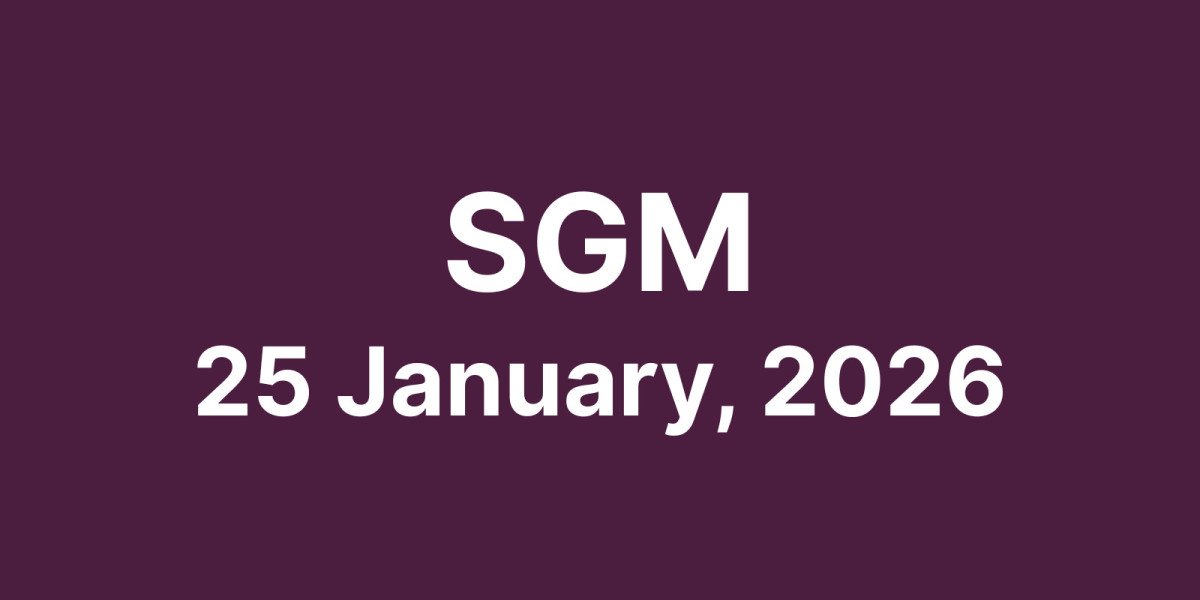 SPECIAL GENERAL BODY MEETING (SGM) will be held on Sunday the 25th January 2026