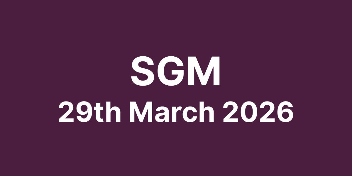 SPECIAL GENERAL BODY MEETING (SGM)  to be held on Sunday the 29th March 2026