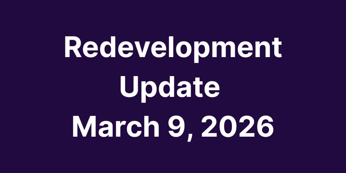 Redevelopment Update