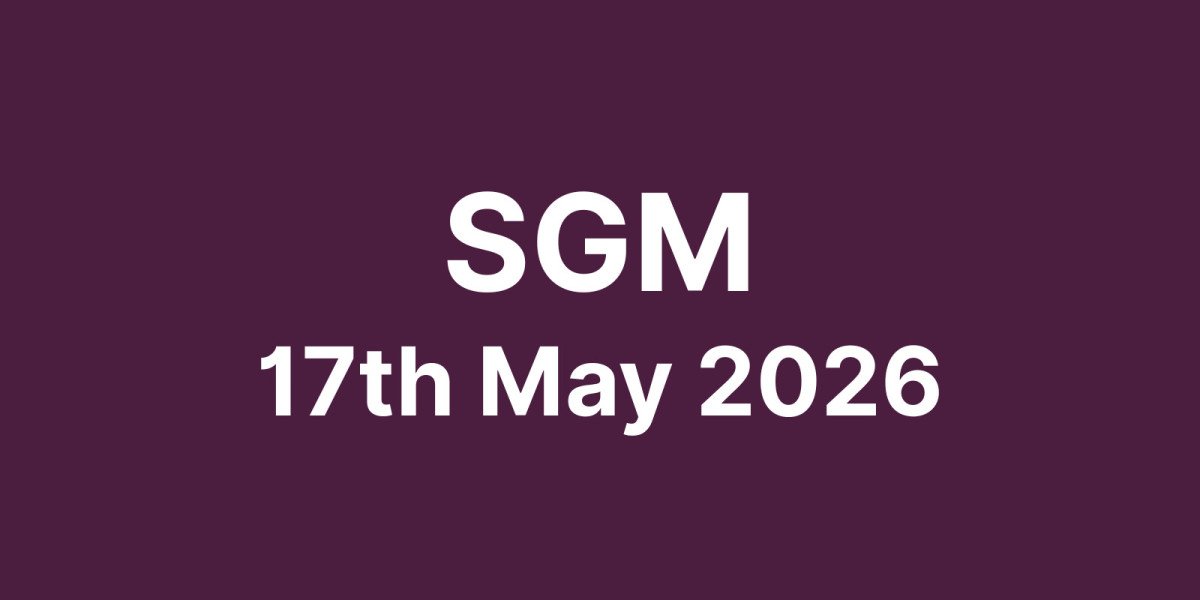 SPECIAL GENERAL BODY MEETING (SGM) 17th MAY 2026