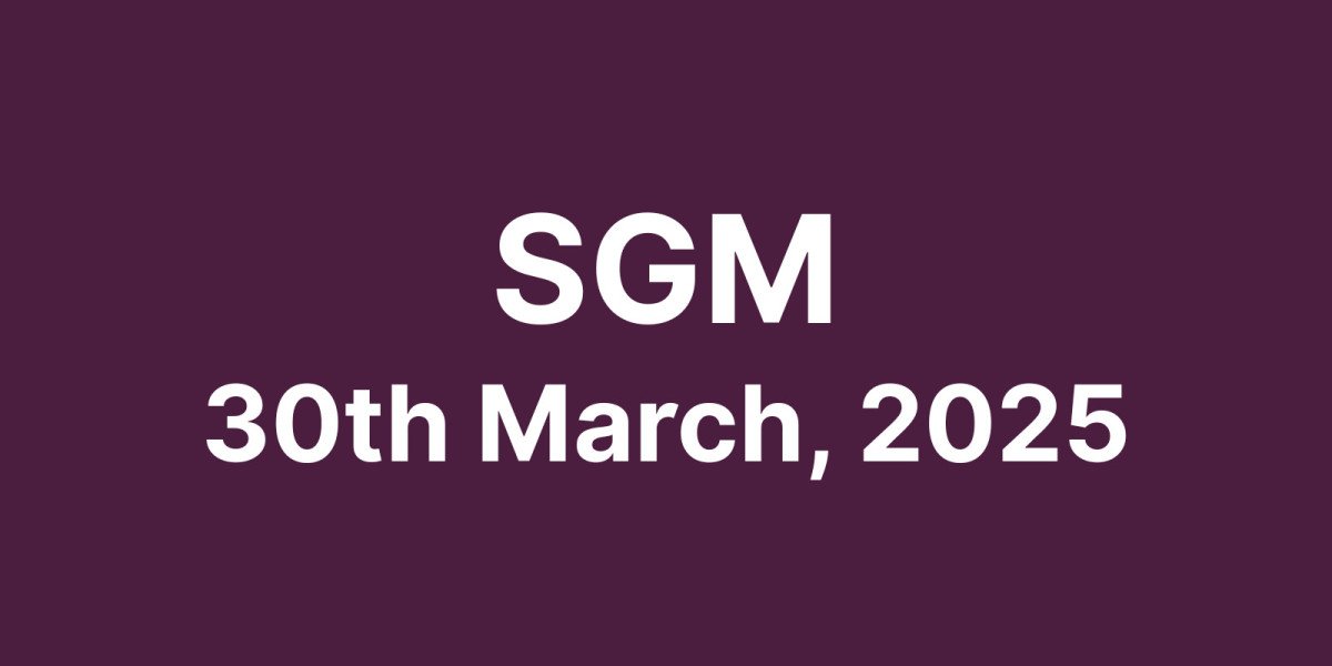 Draft Minutes of SGM held on March 30, 2025